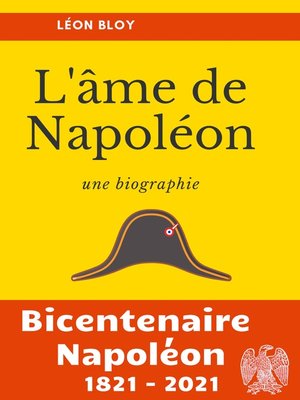 cover image of L'âme de Napoléon